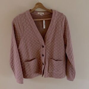 Madewell Crop Quilt Spring Jacket